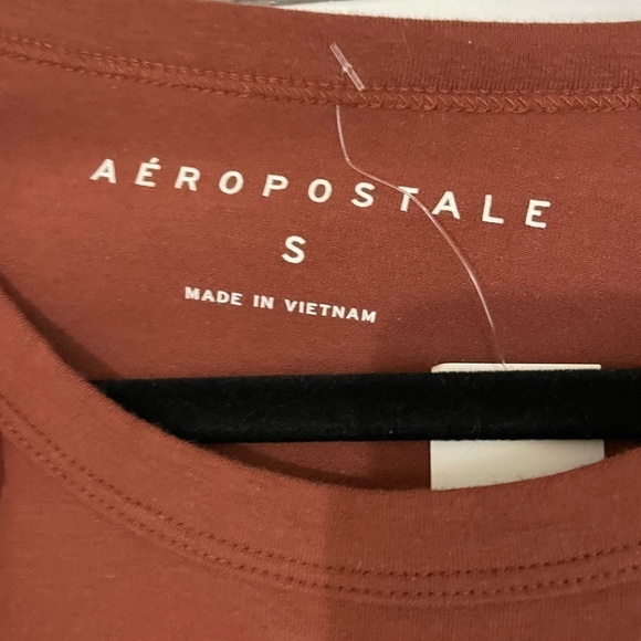 Aeropostale Brown/ burnt orange Mini Bodycon Dress Size Small NWT - Picture 5 of 9